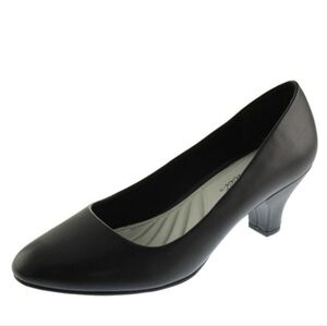 NWT Easy Street fabulous womens faux leather round toe pumps in New Navy Size 10